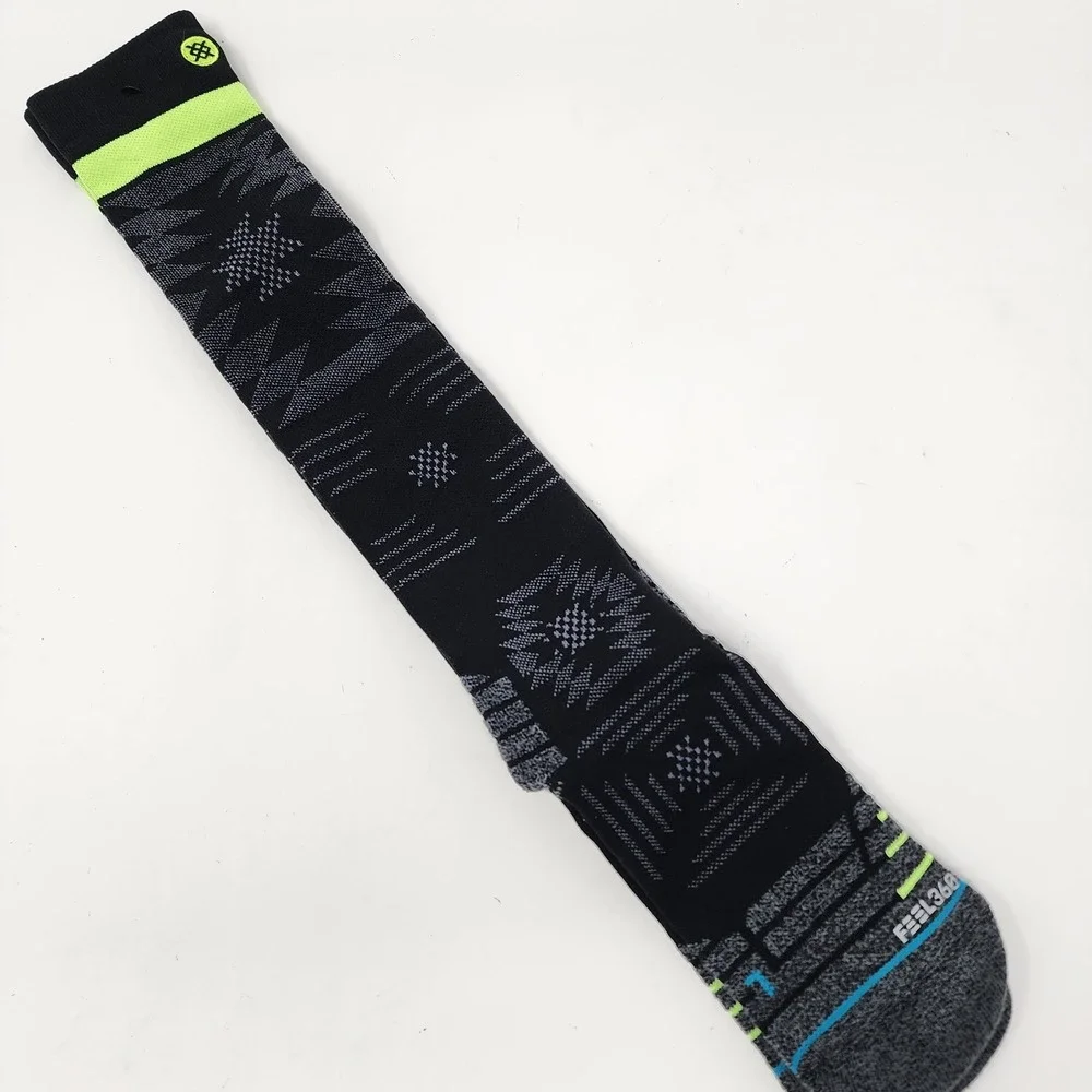 Stance Socks Men's L Moto Pinnacle Series Feel 360 Black